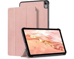 Fonda for iPad (A16) 11th Generation (2025) 11 inch/iPad 10th Generation (2022) 10.9 Inch Protective Case with Auto Alarm Clock/Sleep Rose Gold