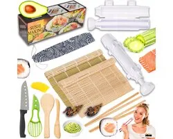 Merkloos - Sushi Set - Rol Bazooka - Nóż - Mat