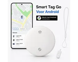 Android GPS Tracker – Real-time Locatie Volgsysteem – Werkt met Google Find My app- Alleen geschikt voor Android telefoons- Gecertificeerd - Batterij Vervangbaar - 24/7 live locatie meekijken - Wit