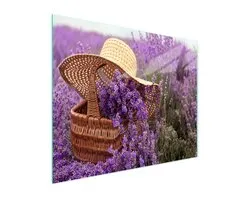 TMK ArtDeko - Snijplank - 52x30 cm - Lawenda - Glas