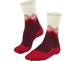 FALKE TK2 anti-blaar dik wol functioneel materiaal wandelsokken dames rood - maat 39-40
