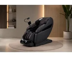 Fauteuil de massage de Luxe Molini Avantro – Position zéro Gravity 127° – Massage 4D Slim-Track – 12 programmes automatiques et 8 techniques manuelles – Chauffage, compression par airbag et repose-jambes extensible