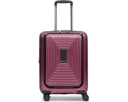 REDOLZ trolley met laptopvak Essentials 14 Trolley ( Exp. With Front Pocket ) Aubergine Metallic paars 54cm