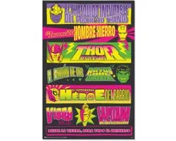 Affiche Marvel Wrestling 61x91,5cm