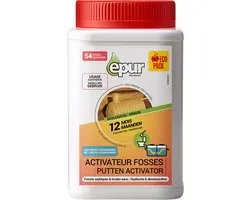 Epur Biosolution Septische Putten Activator 1.5kg — Biologische Activator met Bacteriën & Enzymen voor Septische Put, Beerput, Vetbak & Zinkput — 12 Maanden / 54 Dosissen