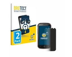 BROTECT - privacy screenprotector voor Unihertz Jelly Star - Folie Beschermfolie Blauwlichtfilter 2 Stuks