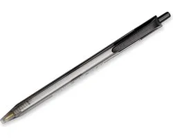 Paper Mate InkJoy 100RT-balpennen met drukknop | Medium punt (1,0 mm) | Zwart | 100 stuks