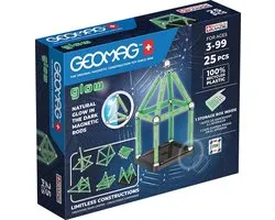 Geomag Classic Glow Recycled - Gloeiende Magnetische Bouwset - 25-delig - Vanaf 3 jaar