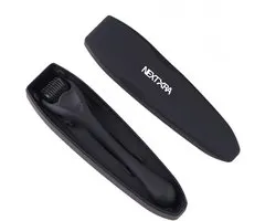 Nextora Dermaroller - Baardroller - Dermaroller Baardgroei - 540 Micro Naalden van 0.25mm - Microneedling roller - Zwart