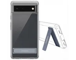 imoshion Hoesje - Geschikt voor Google Pixel 6a - Stand Backcover - Transparant