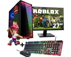 ScreenON - Set de Gaming - Roblox Bee Wrangler Hero - V2 (GamePC + écran 27 pouces + clavier + souris)