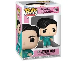 Squid Game Player 001 vinylfiguur 1730 Unisex Funko Pop! - Neutraal - Standard