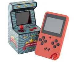 Toy Universe Retro Arcade Game 2-Pack – Handheld & Mini Arcade Console | 200 Ingebouwde 8-Bit Spellen | 2.5 & 2.8 TFT Schermen | Draagbare Game Consoles voor Jong en Oud | 2 Jaar Garantie
