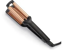 BaByliss ® Deep Waves Krultang - Beach Waves - 3 temperaturen 160 - 200°C - Tourmaline-keramische coating - 49mm breed voor grote golven - W2447E