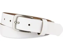 Frentree Leather belt, 3 cm wide, various colours to choose from - ShopVlot