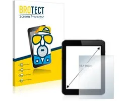BROTECT - Screenprotector voor Tablets met 10.1 inch Schermen [223 mm x 126 mm, 16:9] Folie Beschermfolie matte 2 Stuks