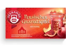 Teekanne Vruchtenthee, Perzische granaatappel 12x 20 stuks