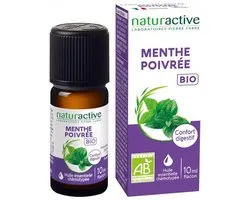 Naturactive Etherische Olie van Pepermunt (Mentha x Piperita L) Biologisch 10 ml