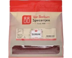 Van Beekum Specerijen - Sumak - 1 KG (hersluitbare stazak)