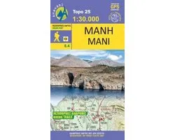 Topografische Bergwanderkarte 8.4. Mani  1 : 50 000