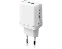 Chargeur mural Phreeze Charge Quick pour Samsung - Adaptateur USB universel avec fonction de charge rapide pour HTC/ OPPO/ Xiaomi/ Nokia/ OnePlus/ Tablette - Bloc de charge - Prise USB - Chargeur domestique - Chargeur mural - PowerPort