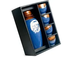 Japanse Sake Set - Set 4 cups - 1 Pot 500ml - Giftbox