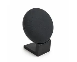 YUOM. Support de table compatible avec Google Nest Mini – Support d'enceinte / Support de bureau – Design compact – Noir