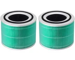 Filters HEPA-filter luchtreiniger actieve kool voor luchtreiniger Levoit Core 300 300S 300-RF (groen - giftige stoffilter
