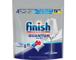 Finish Quantum All in 1 Regular Tablettes pour lave-vaisselle - 60 pièces