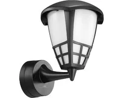 Maclean - Lampe d'extérieur - Applique - Applique - IP65 - max 60W - raccord E27 - Zwart