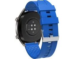 Strap-it Smartwatch strap 22mm - bracelet de montre extrême en silicone adapté pour Samsung Galaxy Watch 1 46mm / Galaxy Watch 3 45mm / Gear S3 Classic & Frontier - Amazfit GTR 47mm / GTR 2 / GTR 3 & 3 Pro / GTR 4 - OnePlus Watch - bleu - 22mm
