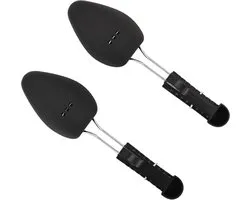 vidaXL - Schoenspanners - 5 - paar - EU - 38-44 - kunststof - wit