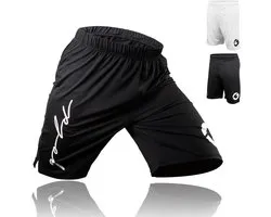 Grappling Shorts voor Jiu Jitsu, MMA en Worstelen - IBJJF Goedgekeurde No Gi Korte Broek