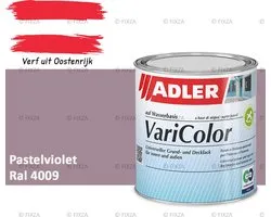 ADLER Varicolor Lakverf RAL 4009 – Pastelviolet 375 ml – 2-in-1 Houtverf, Metaalverf en Kunststof Lak voor Binnen & Buiten