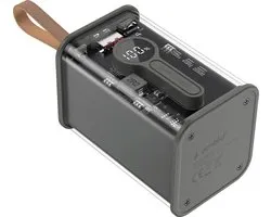 Gembird QC3.0 Quick Charge Power Bank Transparant-18.000mAh (Diversen) Nieuw