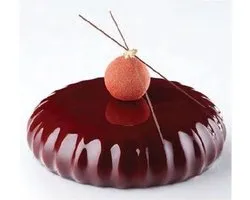 Pavoni plissee silicone mal shape your cake 18 cm rond 4,7 cm hoog 1000 ml vol.