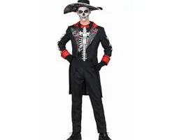 Dia de los Muertos Kostuum S/M