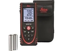 Leica Disto X3 Afstandsmeter in tas - bluetooth - 150m