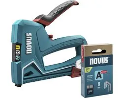 Novus Tools 030-0461 Nietpistool Type niet Type 37, Type 53 Lengte nieten 6 - 14 mm