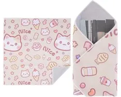 Way Magic Protective Wrap zelfklevende beschermhoes, krasbestendig en wasbaar doek, kattenmotief, 45×45 cm