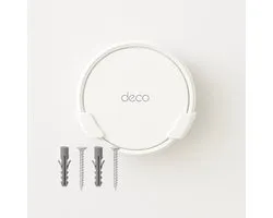 Promount Wandhouder geschikt voor TP-Link Deco BE25 – Mesh WiFi Houder / Router Wall Mount – Incl. Schroeven & Pluggen – Wit