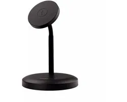 Musthavz - MagStand 2-in-1 - MagSafe draadloze oplader - zwart