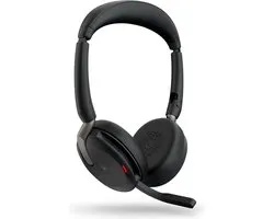 Bluetooth Headset with Microphone Jabra Evolve2 65 Flex Black