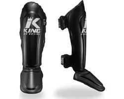 King Pro Boxing Scheenbeschermers KPB/SGL 7 Zwart Wit