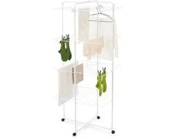 Brabantia HangOn Droogtoren - 30 m - Inklapbaar Wasrek - White