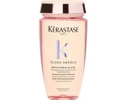 Kérastase Gloss Absolu Bain Hydra-Glaze - Shampooing Hydratation et Brillance Pour Cheveux Longs et Sujets Aux Frisottis - 250ml