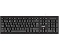 USB Toetsenbord Zwart QWERTY Spaans AZERTY Layout - Plug & Play PC Toetsenbord