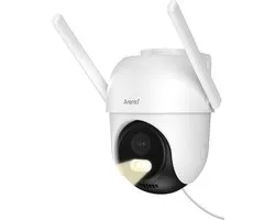 Caméra de sécurité extérieure Arenti OP1 - 4MP - Carte SD 32MG gratuite - Mobile - Wifi Dual bande - Sans fil - Surveillance complète à 360° - Geen d'angles morts - Geen de frais mensuels - HD - Contrôle via App - Étanche - Onvif