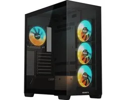 GIGABYTE C500 PANORAMIC STEALTH Midi Tower Zwart