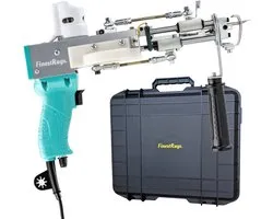 Tufting Gun AK-DUO PRO - 2 in 1 TuftPistool (Cut & Loop Pile) - Tuften Pistool - Tufting Machine - Pastel